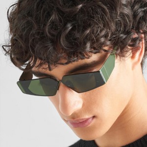 солнцезащитные очки без оправы Y2K (5)