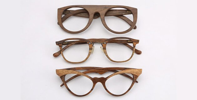деревянные очки