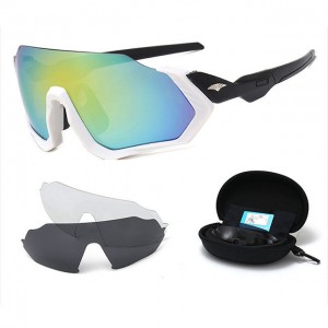 PriceList for Sunglasses – sunglasses set Bicycle Outdoor Sports Glasses Set with 3pcs len...
