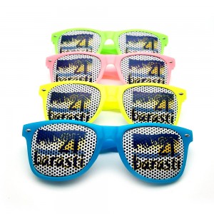 Good Wholesale Vendors Fishing Sunglasses – wholesale Promotional Pinhole Sticker Sunglass...