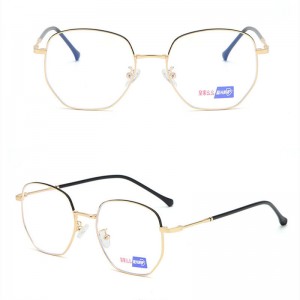 China Anti - blue metal frame reading Unisex Glasses factory and manufacturers | D&L