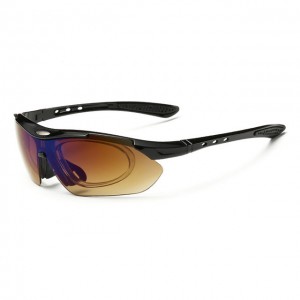 China Sports Outdoor Sunglasses with 5pcs PC lenses factory and manufacturers | D&L