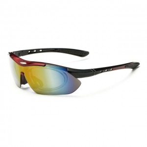 China Sports Outdoor Sunglasses with 5pcs PC lenses factory and manufacturers | D&L