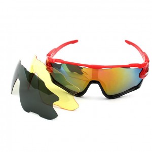 Men’s Polarized Outdoor Bicycle Sunglasses with 3pcs lenses