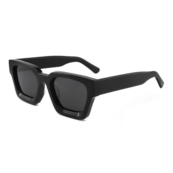 Bold Oversized Acetate Sunglasses with Vibrant TAC Lenses