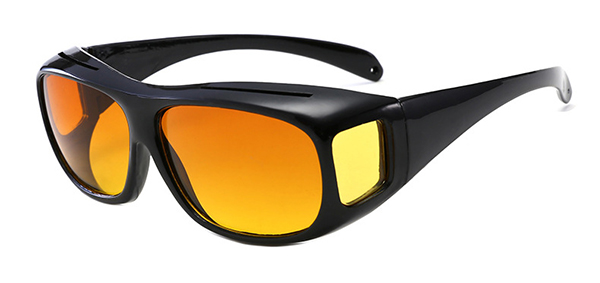 A collection of stylish polarized wrap-around sunglasses