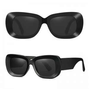 China Ladies Designer Sun Glasses Square Candy Color Factory Eyewear factory and manufacturers | D&L