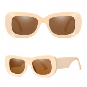 China Ladies Designer Sun Glasses Square Candy Color Factory Eyewear factory and manufacturers | D&L