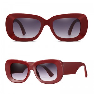 China Ladies Designer Sun Glasses Square Candy Color Factory Eyewear factory and manufacturers | D&L