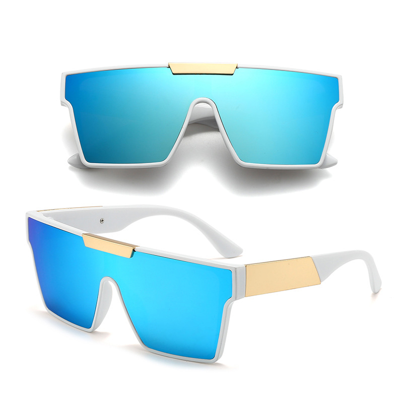 Using a UV flashlight and test card to check sunglasses lenses