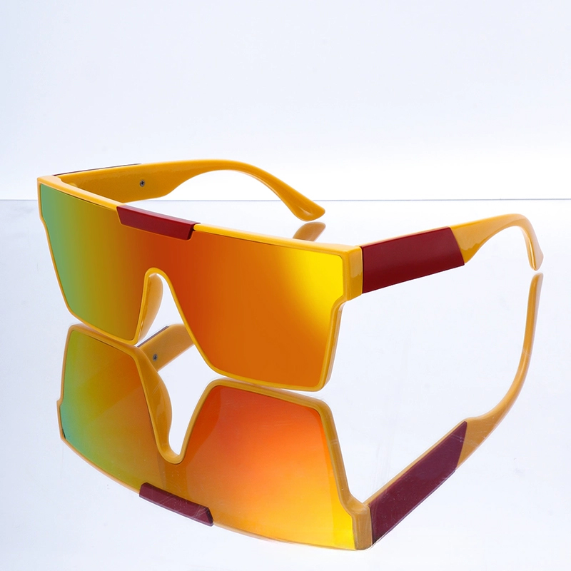 Graphic showing UV rays being blocked by a sunglass lens