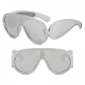 China Y2K Sun glasses Futuristic Oversize Men Women Sunglasses Wholesale factory and manufacturers | D&L