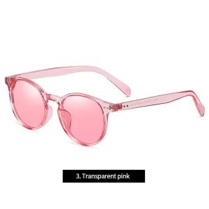 China New Fashion Polarized Sunglasses TR3331 | Retro Round Frame UV400 Protection for Men Women factory and manufacturers | D&L