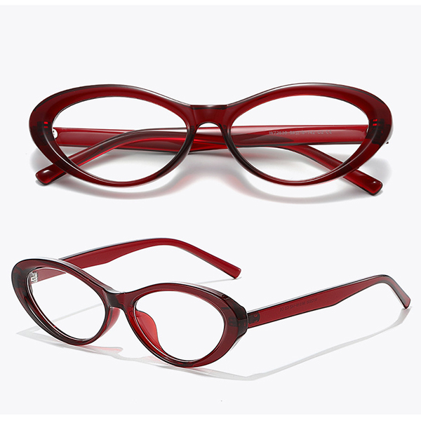 Classic vintage cat-eye shape for a feminine touch