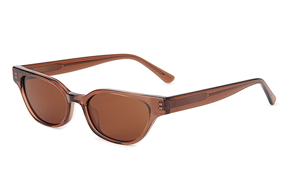 A collage of square, rectangular, and cat-eye sunglasses