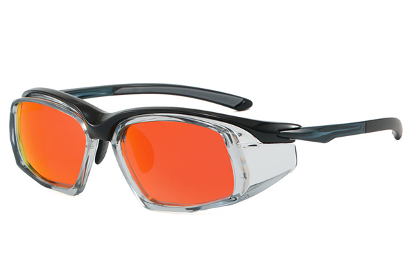 Modern sunglasses designs in a Wenzhou showroom