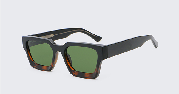 A display of trendy glasses for the current year