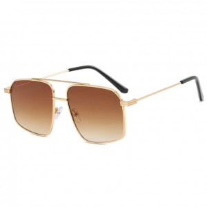 China Classic Pilot Sunglasses for Men metal frame aviator eyeglasses factory and manufacturers | D&L