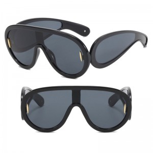 Y2K Sun glasses Futuristic Oversize Men Women Sunglasses Wholesale