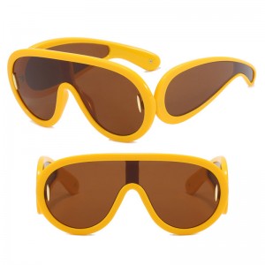 China Y2K Sun glasses Futuristic Oversize Men Women Sunglasses Wholesale factory and manufacturers | D&L