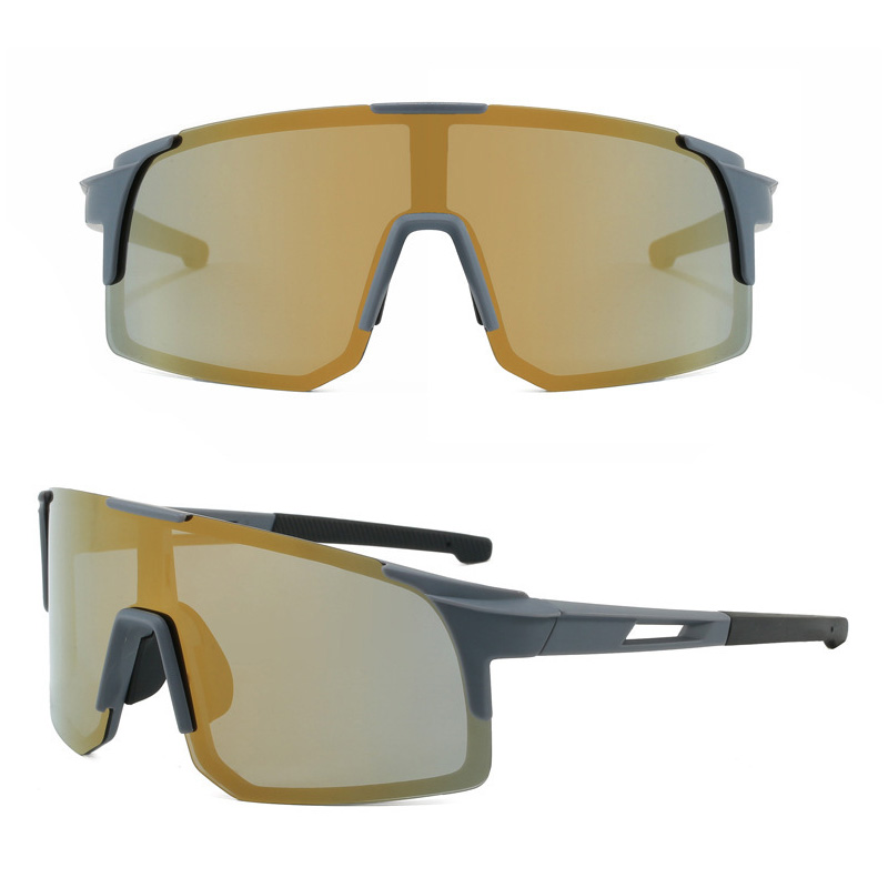 alt text: A pair of photochromic sunglasses, half in sun and half in shade, showing the color change