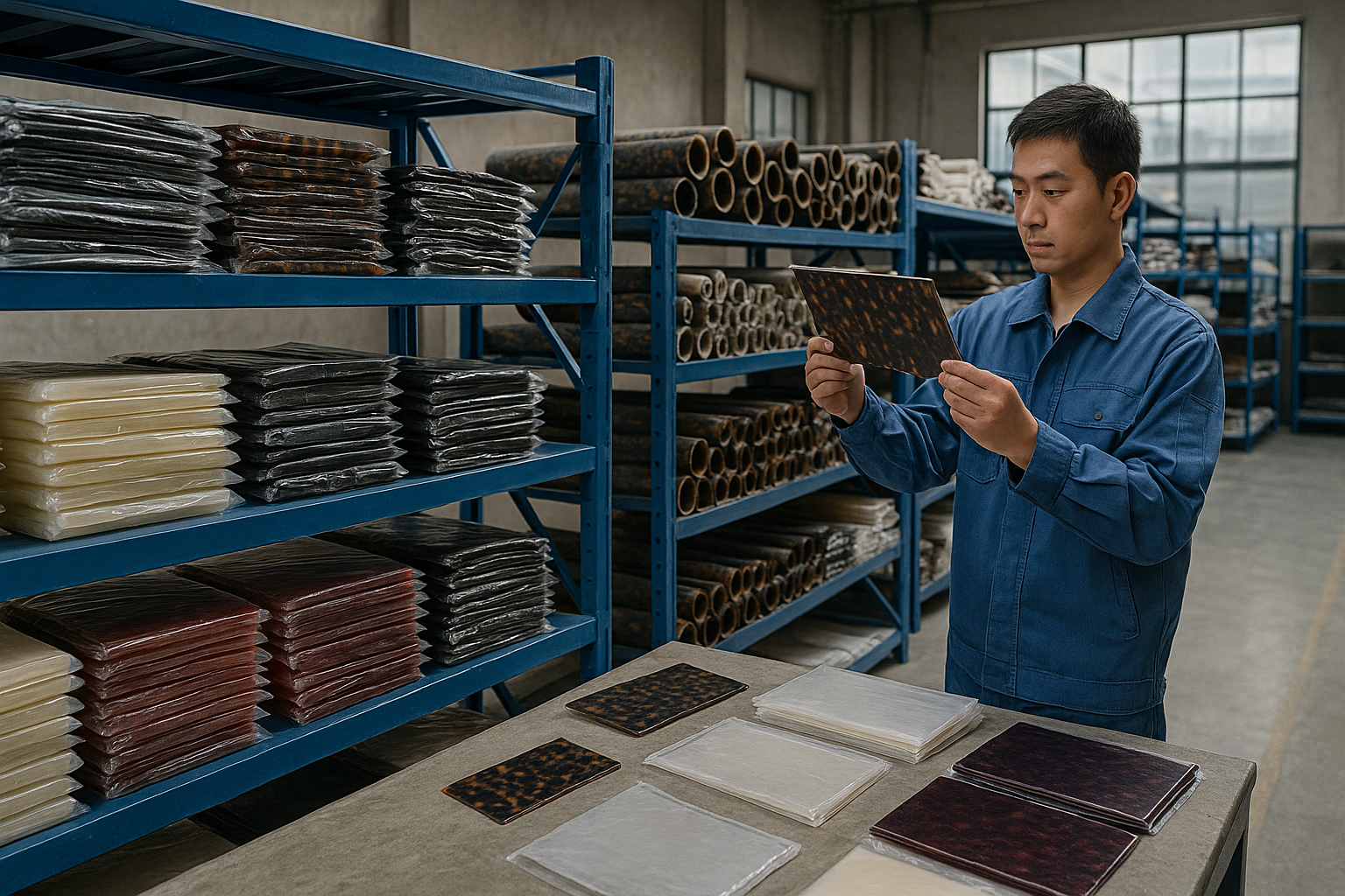 Raw material supply for eyewear in China