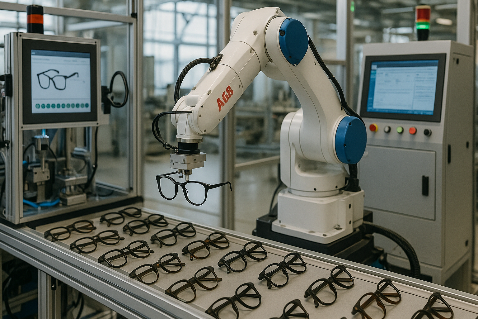 Automation technology in eyewear manufacturing