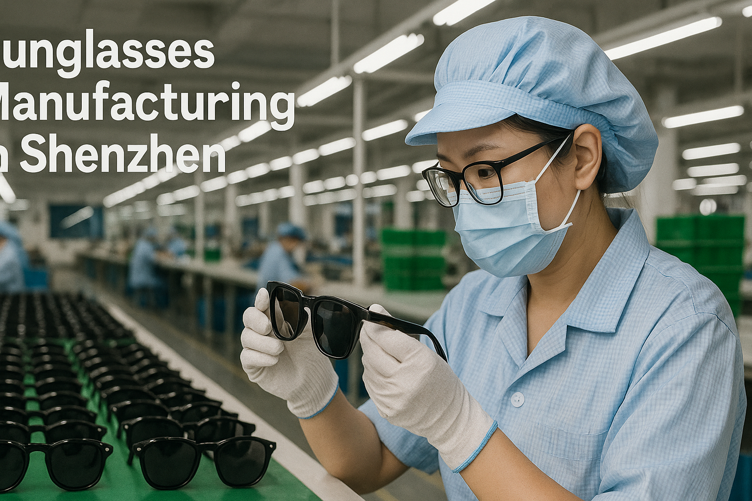 Sunglasses manufacturing in Shenzhen