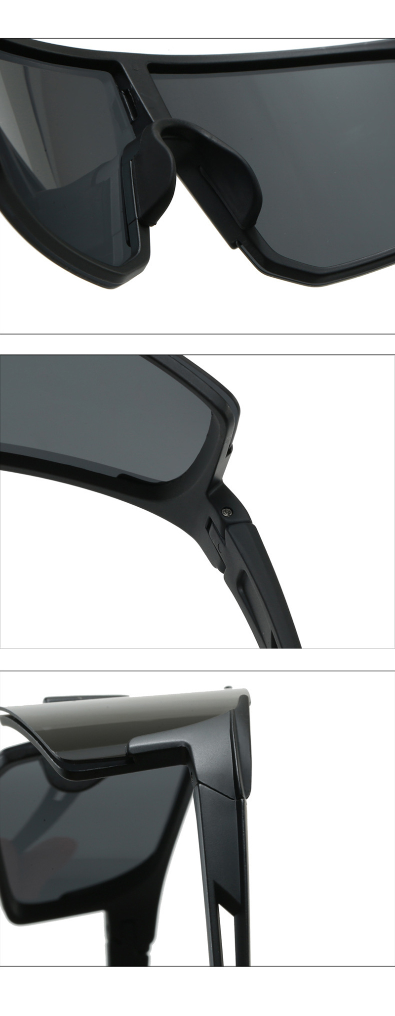 alt text: A water droplet beading up on a hydrophobic coated sunglass lens