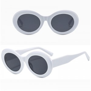 China Personalized Products China Wholesale Custom Logo Fashion New Brand Oval Sunglasses Unisex Women Sunglasses for Promotion Gift factory and manufacturers | D&L