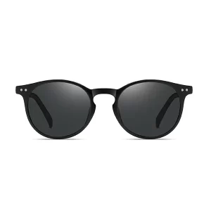 China New Fashion Polarized Sunglasses TR3331 | Retro Round Frame UV400 Protection for Men Women factory and manufacturers | D&L