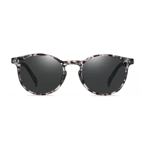 China New Fashion Polarized Sunglasses TR3331 | Retro Round Frame UV400 Protection for Men Women factory and manufacturers | D&L