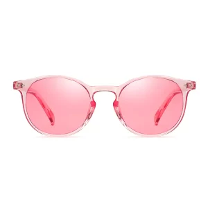 China New Fashion Polarized Sunglasses TR3331 | Retro Round Frame UV400 Protection for Men Women factory and manufacturers | D&L
