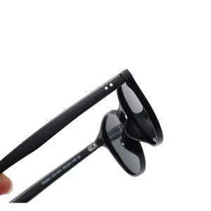 China New Fashion Polarized Sunglasses TR3331 | Retro Round Frame UV400 Protection for Men Women factory and manufacturers | D&L