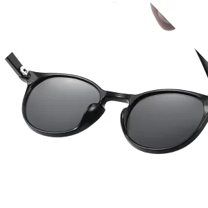 China New Fashion Polarized Sunglasses TR3331 | Retro Round Frame UV400 Protection for Men Women factory and manufacturers | D&L