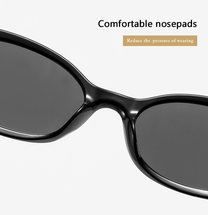 Oval retro fashion sunglasses (2)