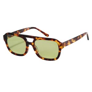 Premium Double-Bar Acetate Sunglasses – CR39 Lenses – Inspired by European & American Runway Styles