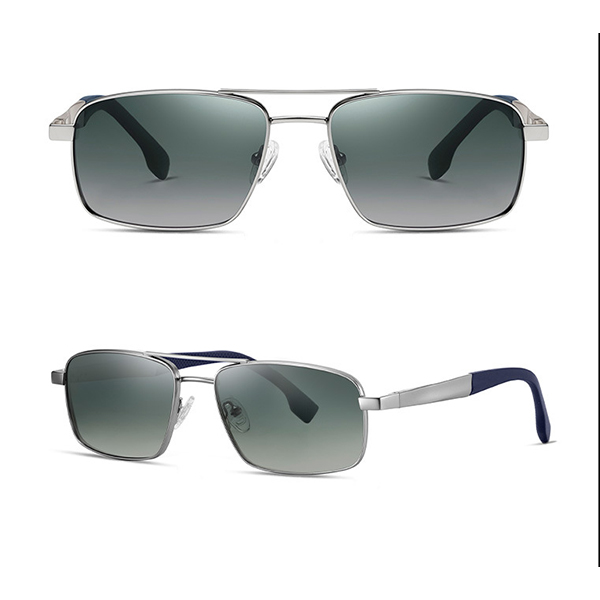 Close-up of the anti-slip temple tips on the sunglasses