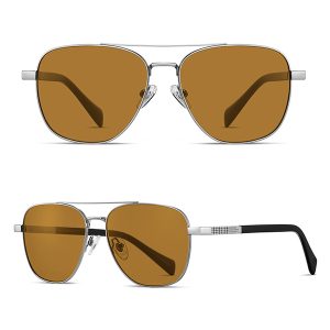 Titanium Legs Driving Sunglasses – High-Clarity Glass Lenses for Men & Women
