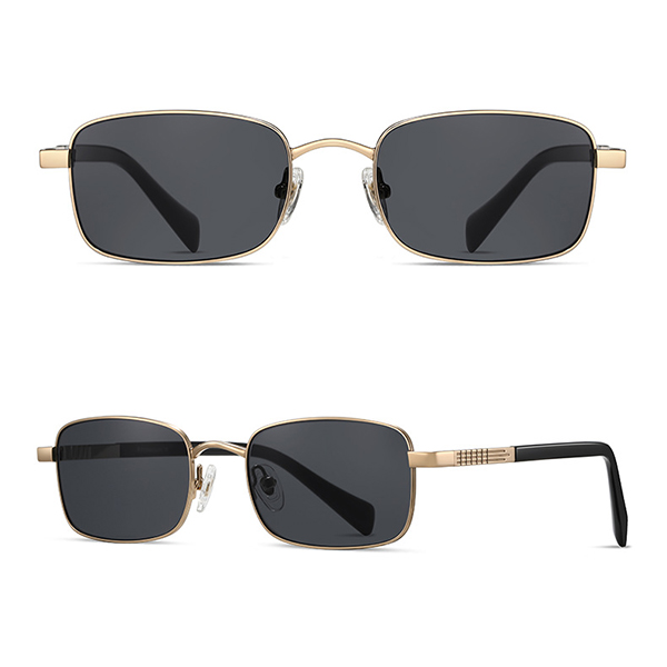 Unisex driving sunglasses with classic aviator style
