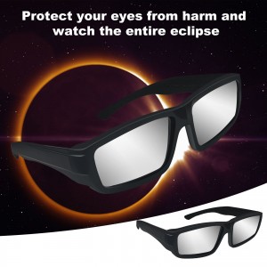China Wholesales Mens Sunglasses Plastic Frame Solar Eclipse Glasses factory and manufacturers | D&L