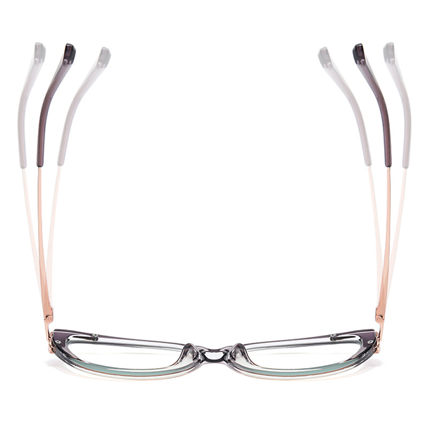 Demonstration of the TR90 frame's flexibility, bending without breaking.