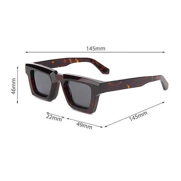 Premium acetate material for sunglasses