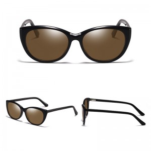 China 90s fashion elegant acetate sunglasses stylish goggles for women factory and manufacturers | D&L