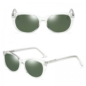 China 90s fashion elegant acetate sunglasses stylish goggles for women factory and manufacturers | D&L