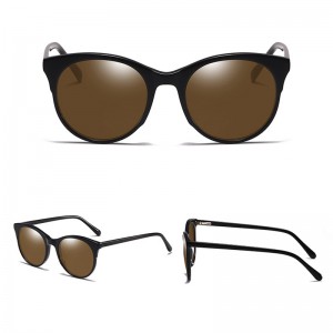 round glasses style eyewear acetate sunglasses for women