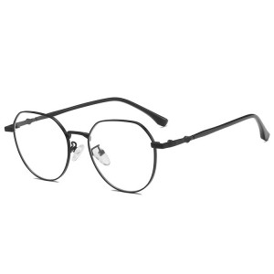 Export Promotion Wholesale Metal Cat Eye Unisex Anti-Blue Glasses Frame