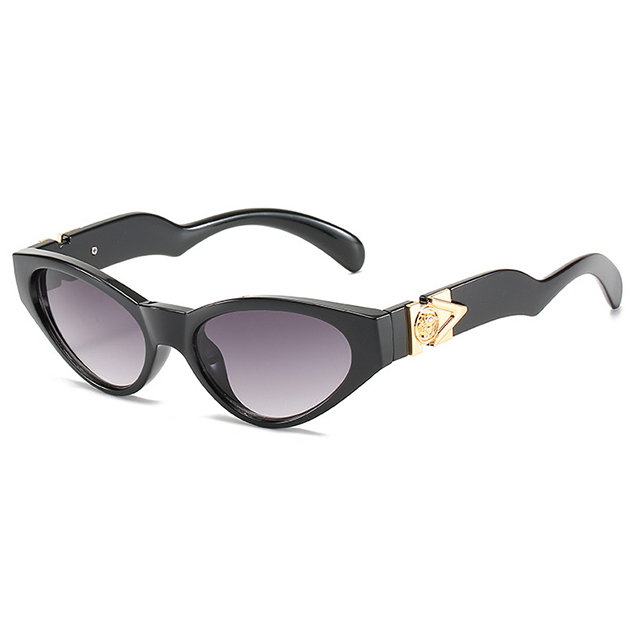 Factory For Pickleball Sunglasses – DLL4373 Retro Vintage Narrow Cat Eye Sunglasses – D&L