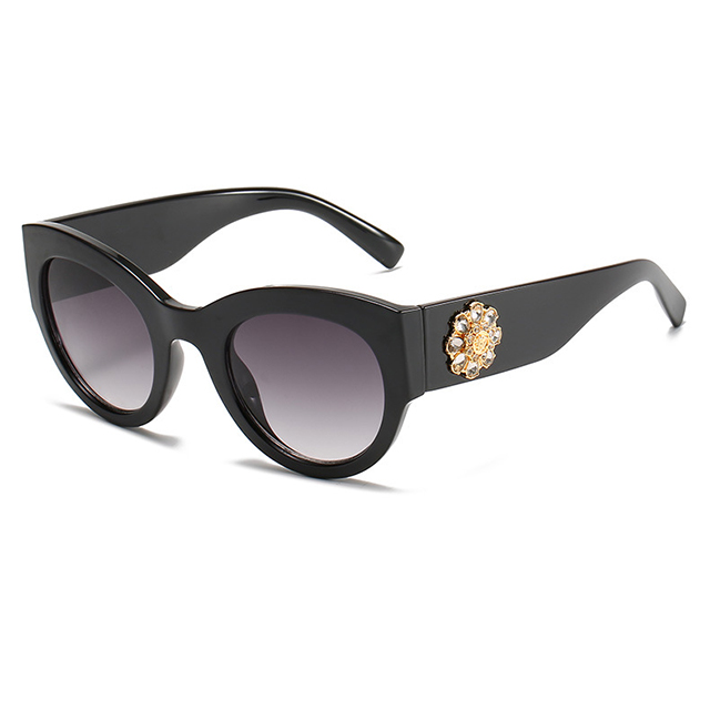 Personlized Products Blue Light Glasses Case – DLL4353 Luxury Women Sunglasses with Diamonds – D&L