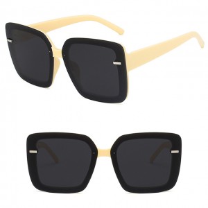 China Unisex Fashion Large Square Sunglasses factory and manufacturers | D&L